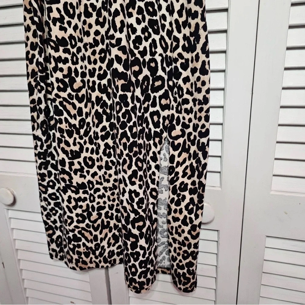 Asos‎ - Leopard Print Midi Dress